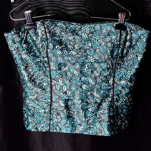 White House Black Market sleeveless corset top 14